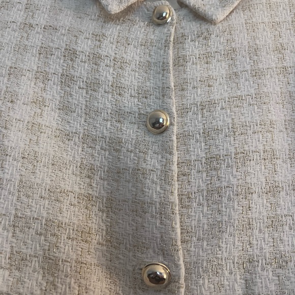 Zara Brocade Boxy Blazer - Picture 2 of 5